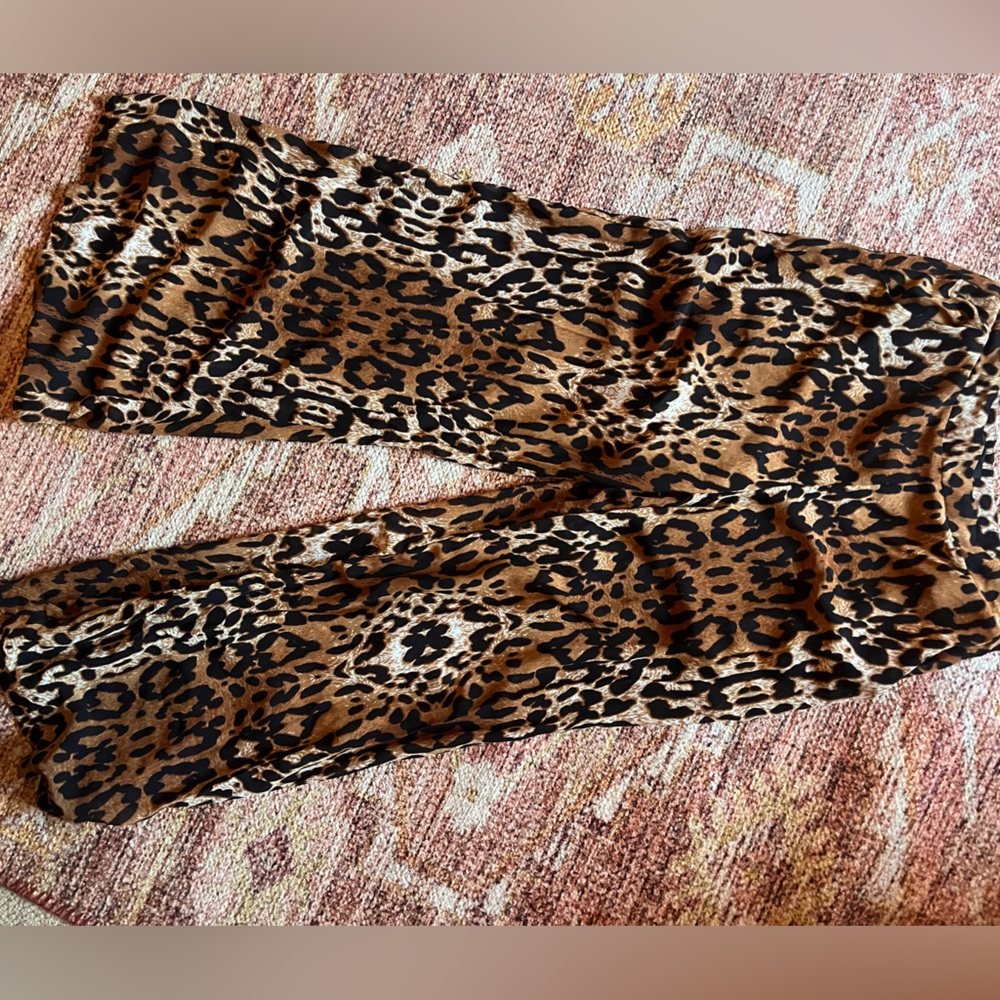 Forever 21 Animal Print Trousers